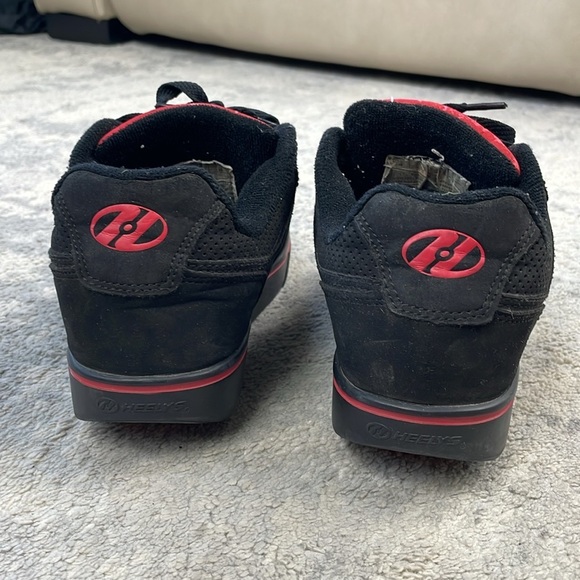 Heelys Motion Plus Roller Shoes Skate Sneakers Black Low Top Sz 6Y - Picture 9 of 14